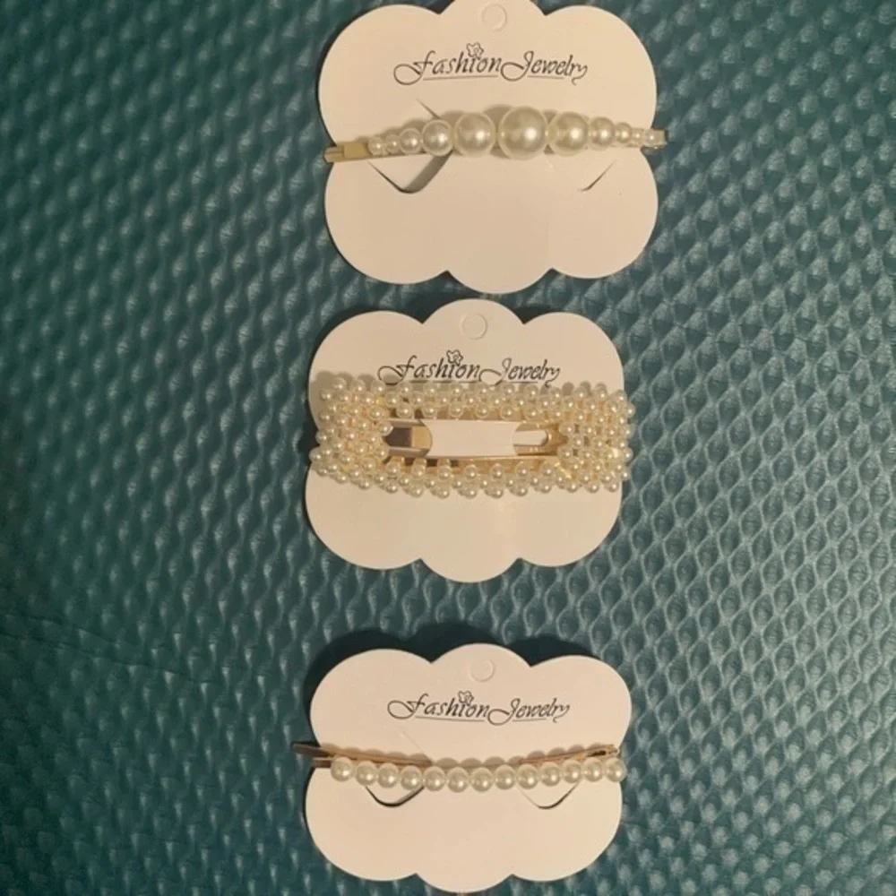 Pearl Gold Fashion‎ Hair Clips/ Pins